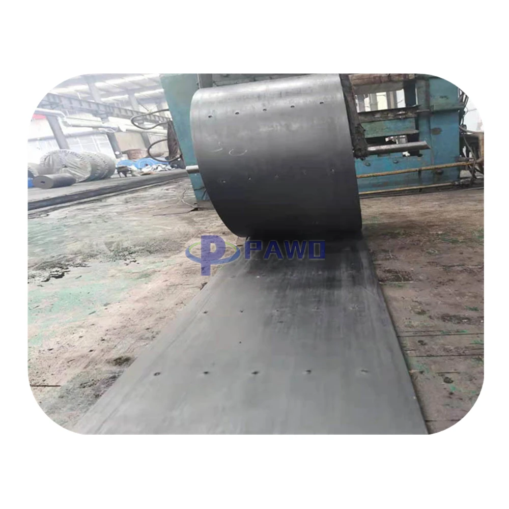 DIN22102 Ep Nn Steel Cord Chevron Rubber Conveyor Belt with Low Abrasion for Mining/Quarry