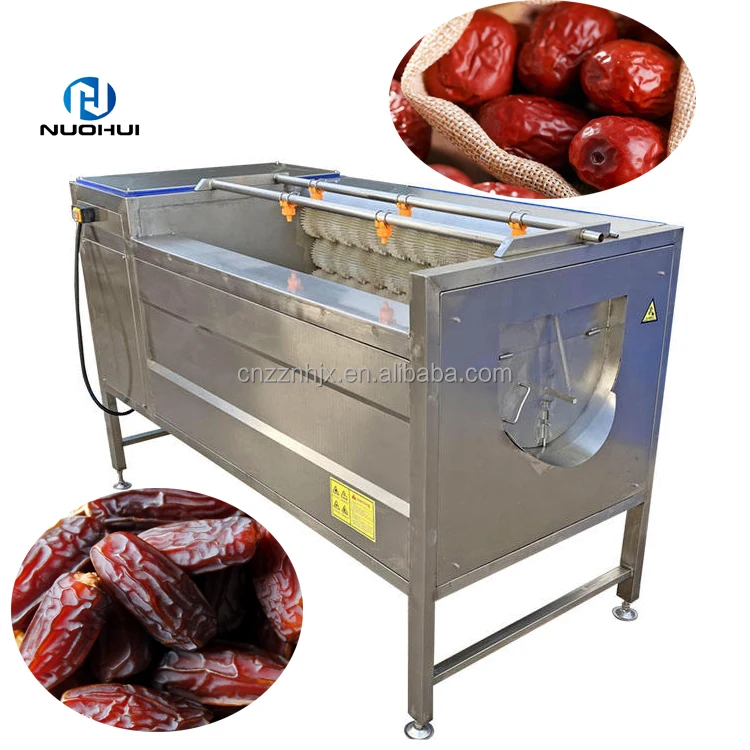 Industrial Malanga Brush Washing And Peeling Machine Taro Peeler Sweet Potato Cleaning And Peeling Machine