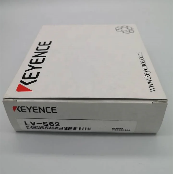 KEYENCE  LV-S62  Ultra-small Digital Laser Sensor    Parallel light area     New original