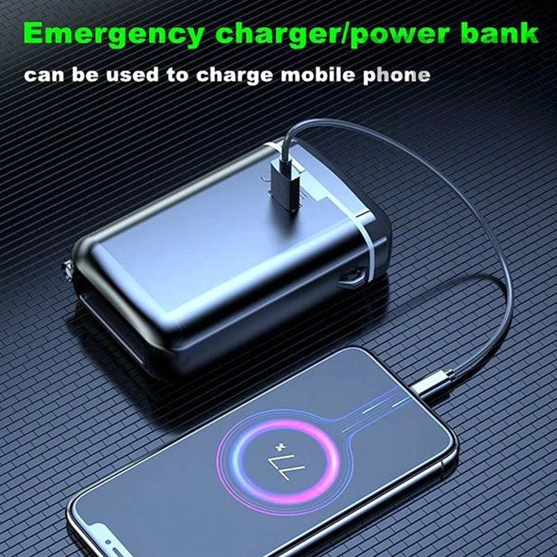  2021 M6 Tws вкладыши динамик фонарик 4000 мАч Powerbank 4 в 1 Ipx7 бас стерео беспроводные