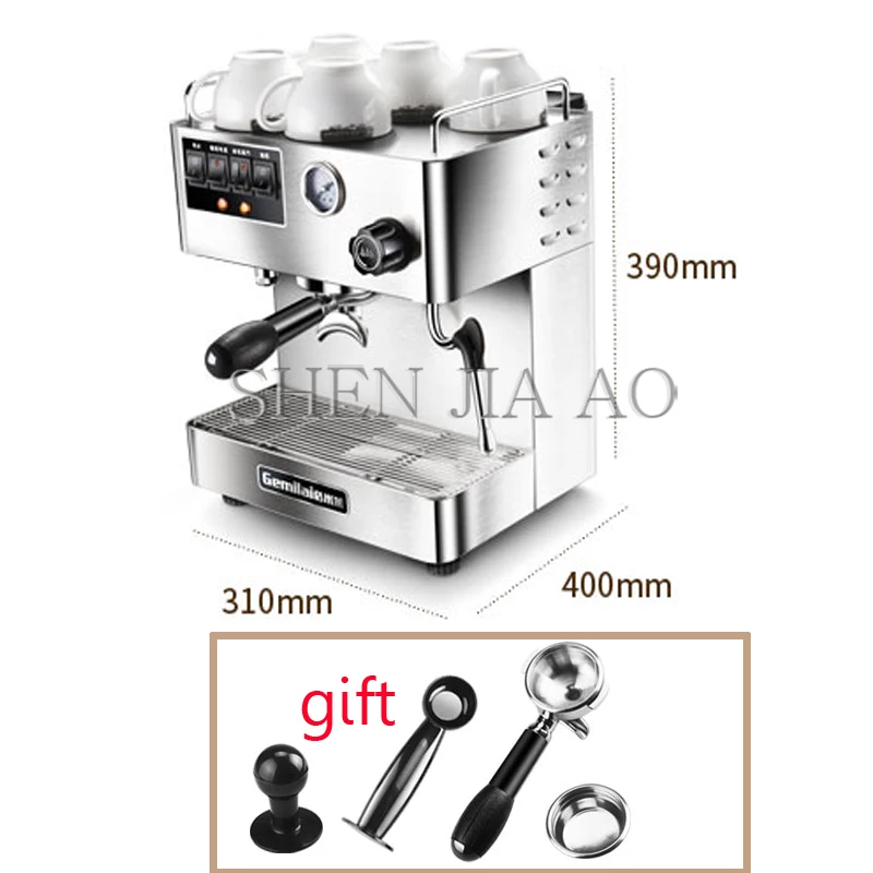 
home use Semi-automatic Coffee Machine Espresso Coffee maker for Commercial Office Coffee Maker CRM3012 1pc 