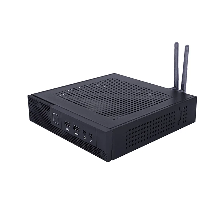 Mini PCs J4125 J1900 J6412 Dual Display VGA+HD Cheap Small Size X86 Desktop Computer PC for Office Home Kiosk School