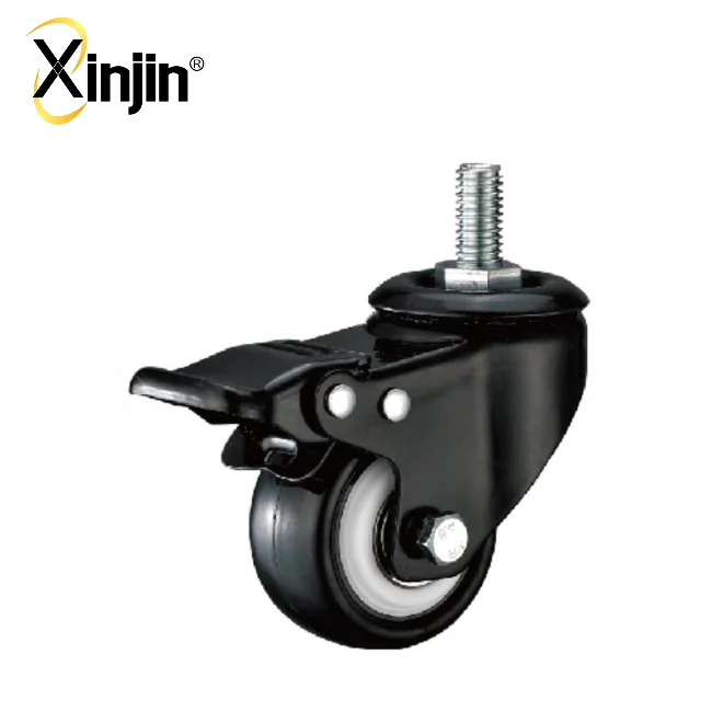 2 inch PVC cart caster wheels