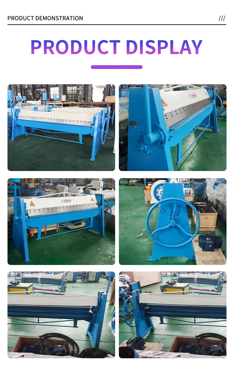 Sheet Metal Bending Machine Manual Metal Plate Folding Machine