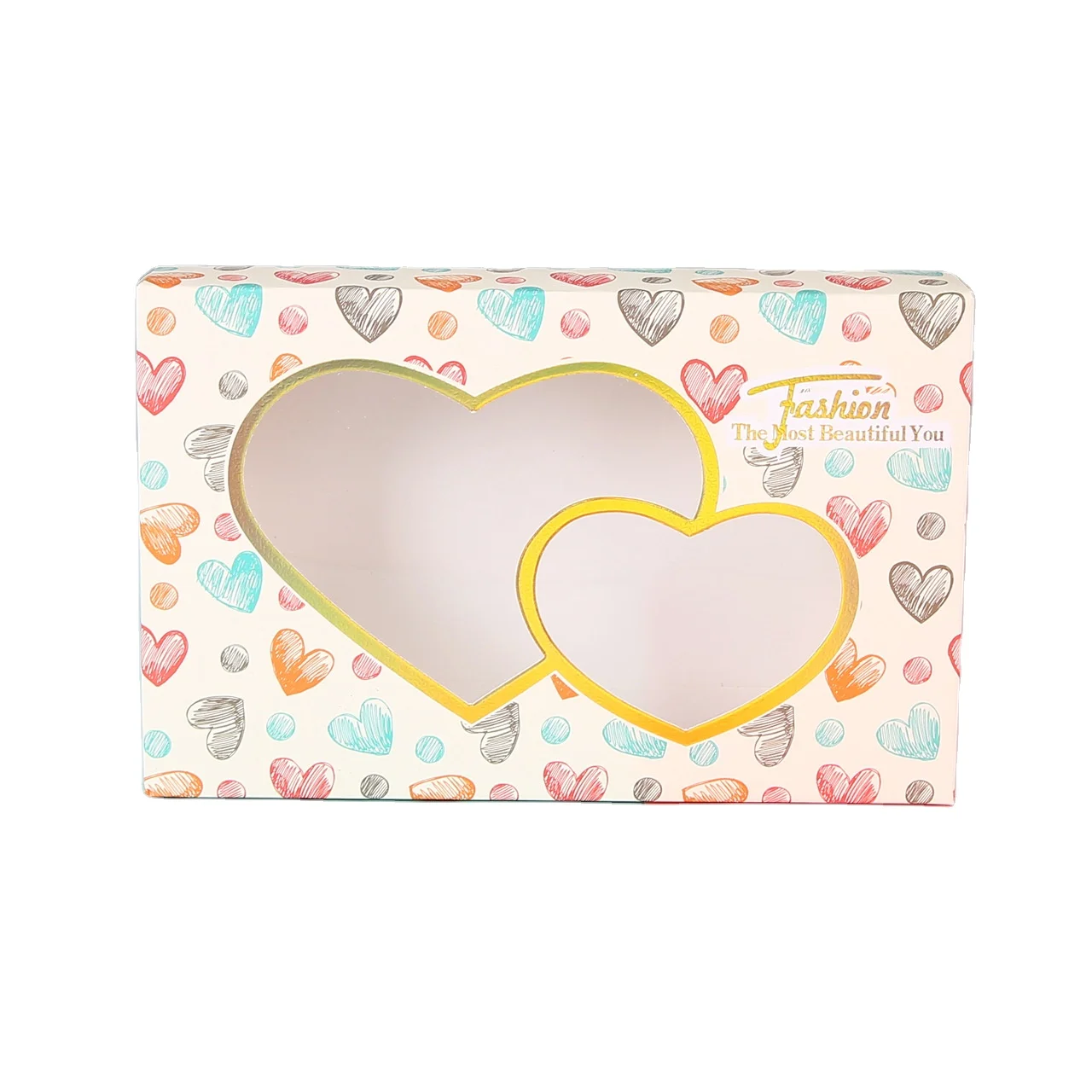 Towel Box Textile Products Package Carton Box With Show Window Bath Hand Towel Gift Box Towel Set