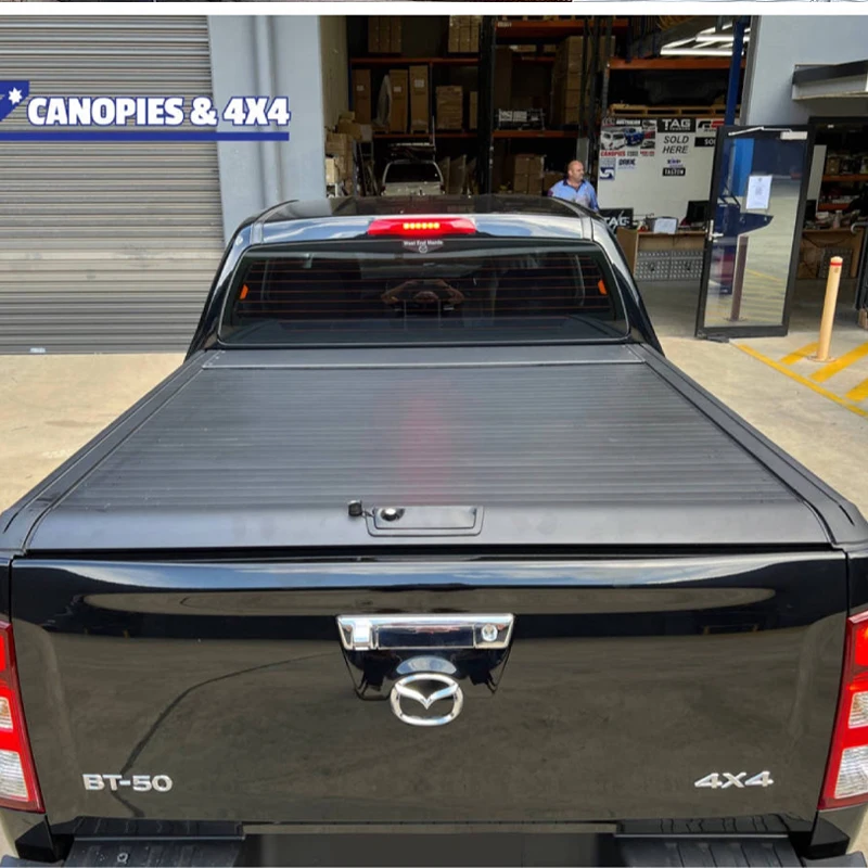 Roller shutter lid pickup tonneau cover for Maverick Titan Frontier D22 D40 Peugeot Landrek JEEP Benz X250 SsangYong Musso