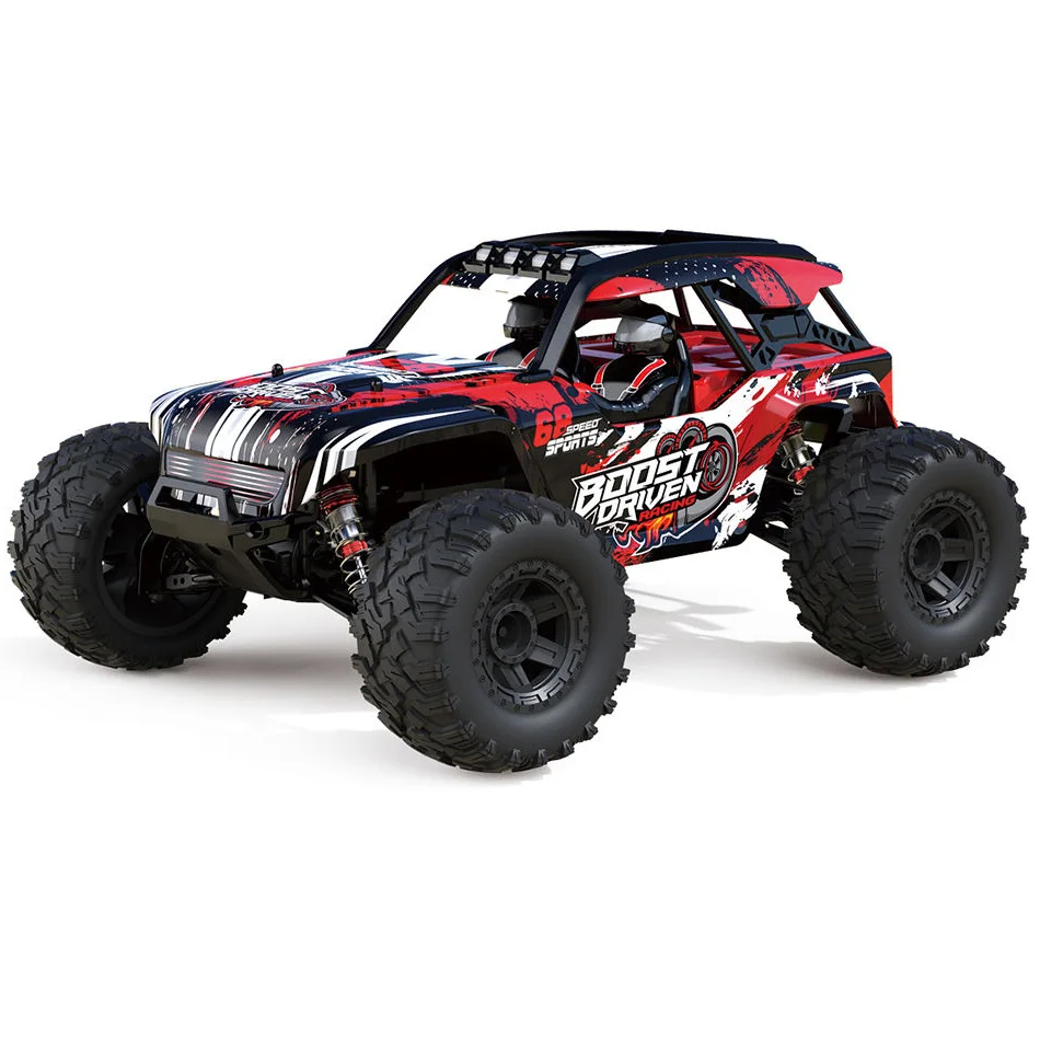 4 Channel 4WD RTR High Speed PVC Shell Diecast Body 1/10 Scale RC Cars With 2.4G