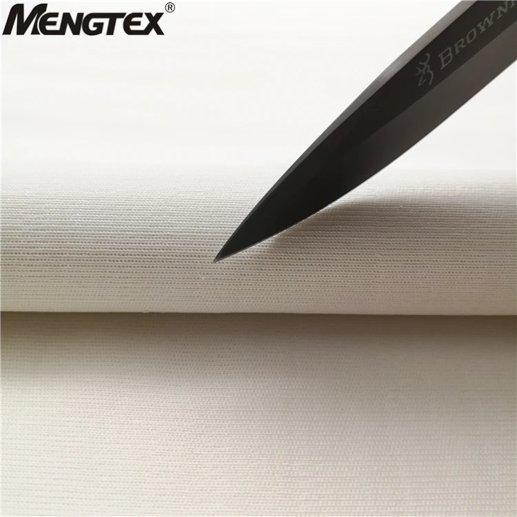 High strength white uhmwpe fabric wear resistant fabric abrasion resistant for hockey neck guard
