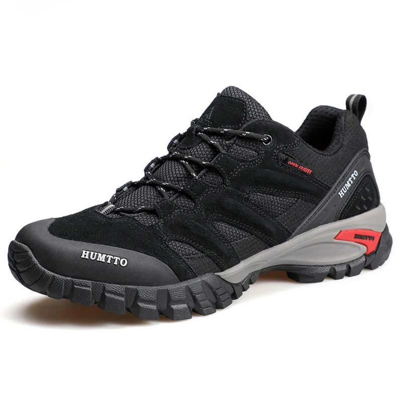 HUMTTO Mens Climbing Mountain Boots Trekking Mountaineer Shoes Outdoor Man Hiking Shoes