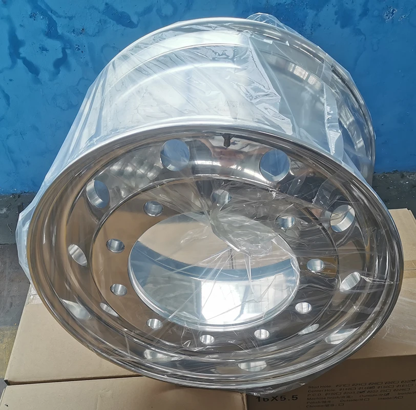 22 5 дюймов Китай 5x11 75 алюминиевый бескамерный обод колеса для шины