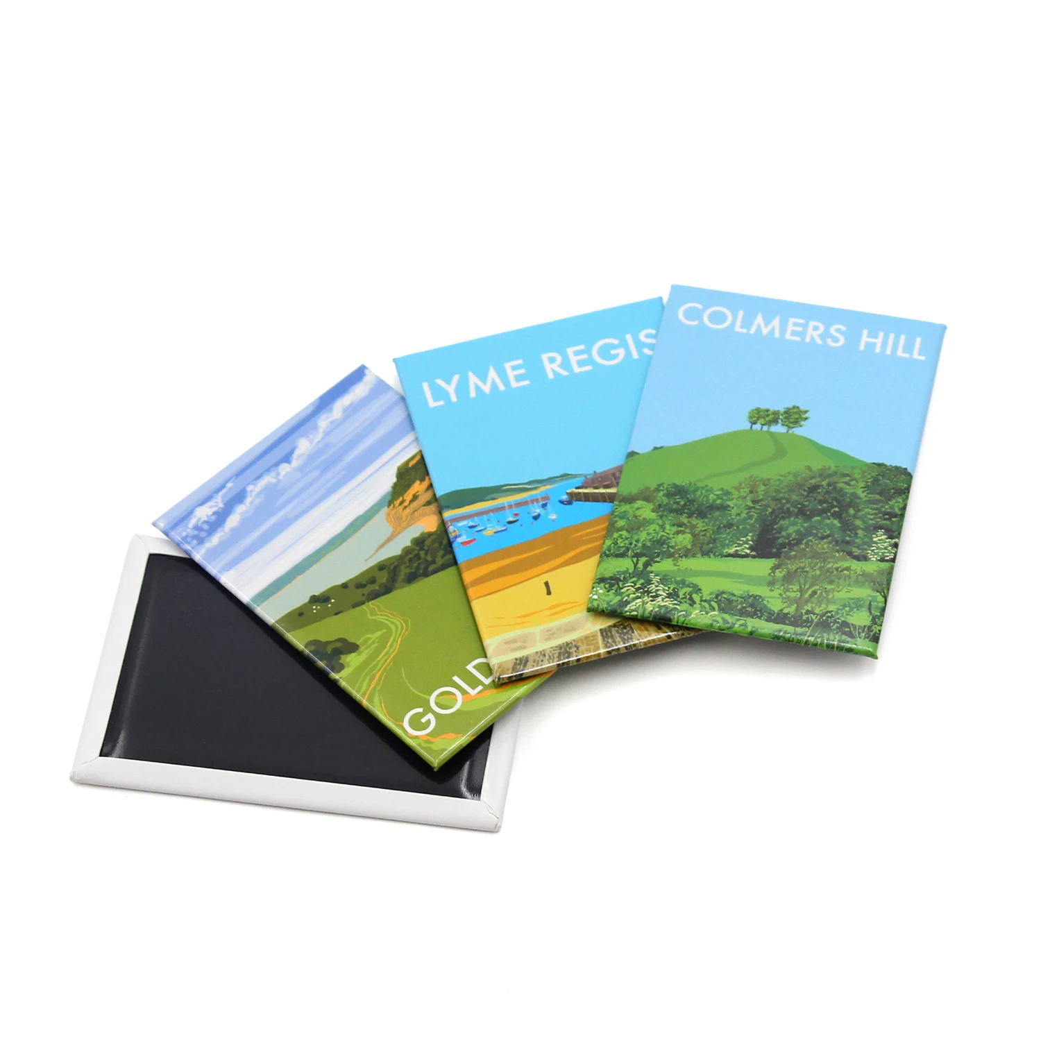 Supplies 80*53mm nice scenery printed photo fridge magnet custom tourist souvenir magnet for home decoration fridge