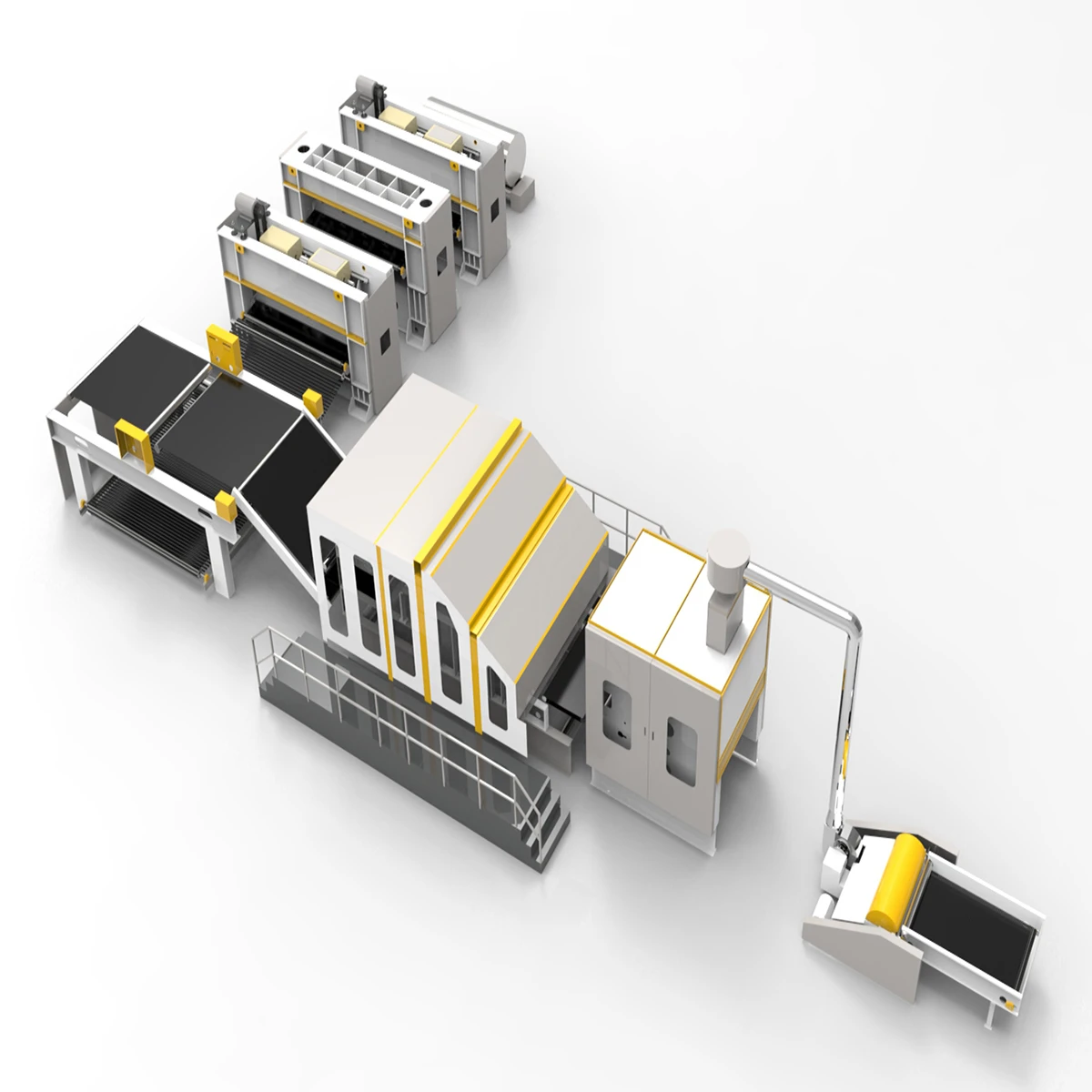 High Temperature Resistance Nonwoven Glass Fiber Mat Needle Punching Line