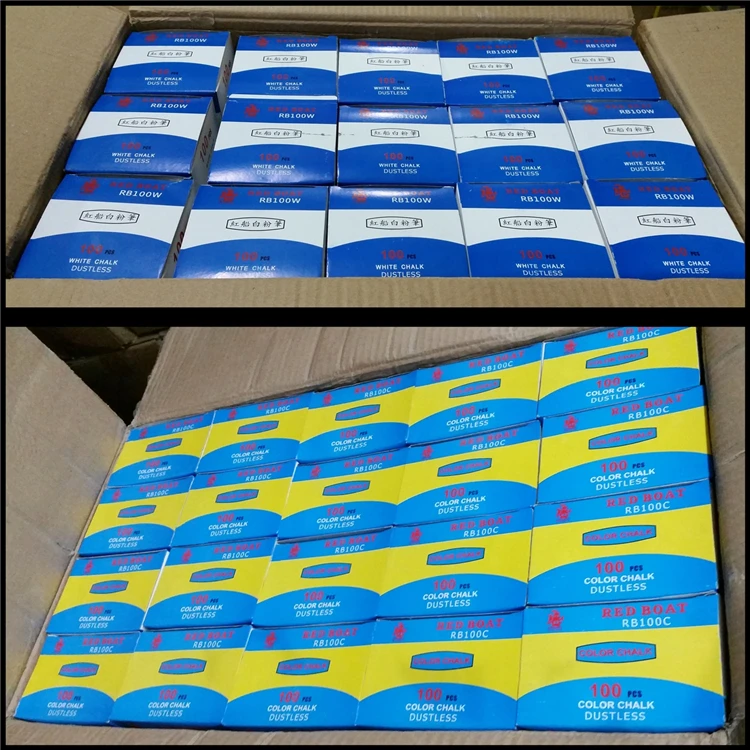 Perfect Quality Good Price Dia 9 X L 80mm Model Number Rb100w White Chalk Pencil