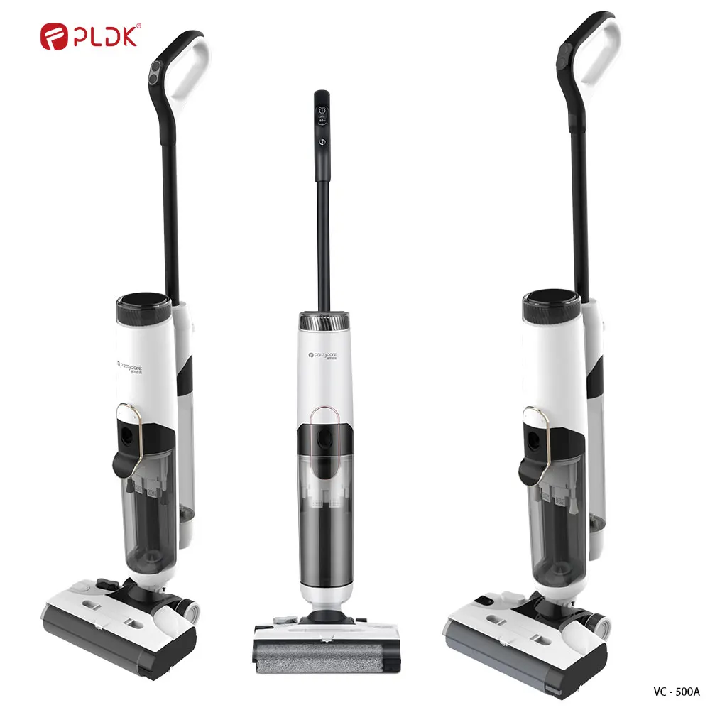 500W pretycare wet/Dry Cordless Upright Vacuum, Multi-Surface Floor Cleaner