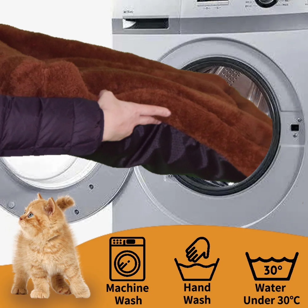 Rectangle Dog Bed Pet Baskets Warm Orthopedic Kennel Soft Cat Dog Bed For Pet Crate