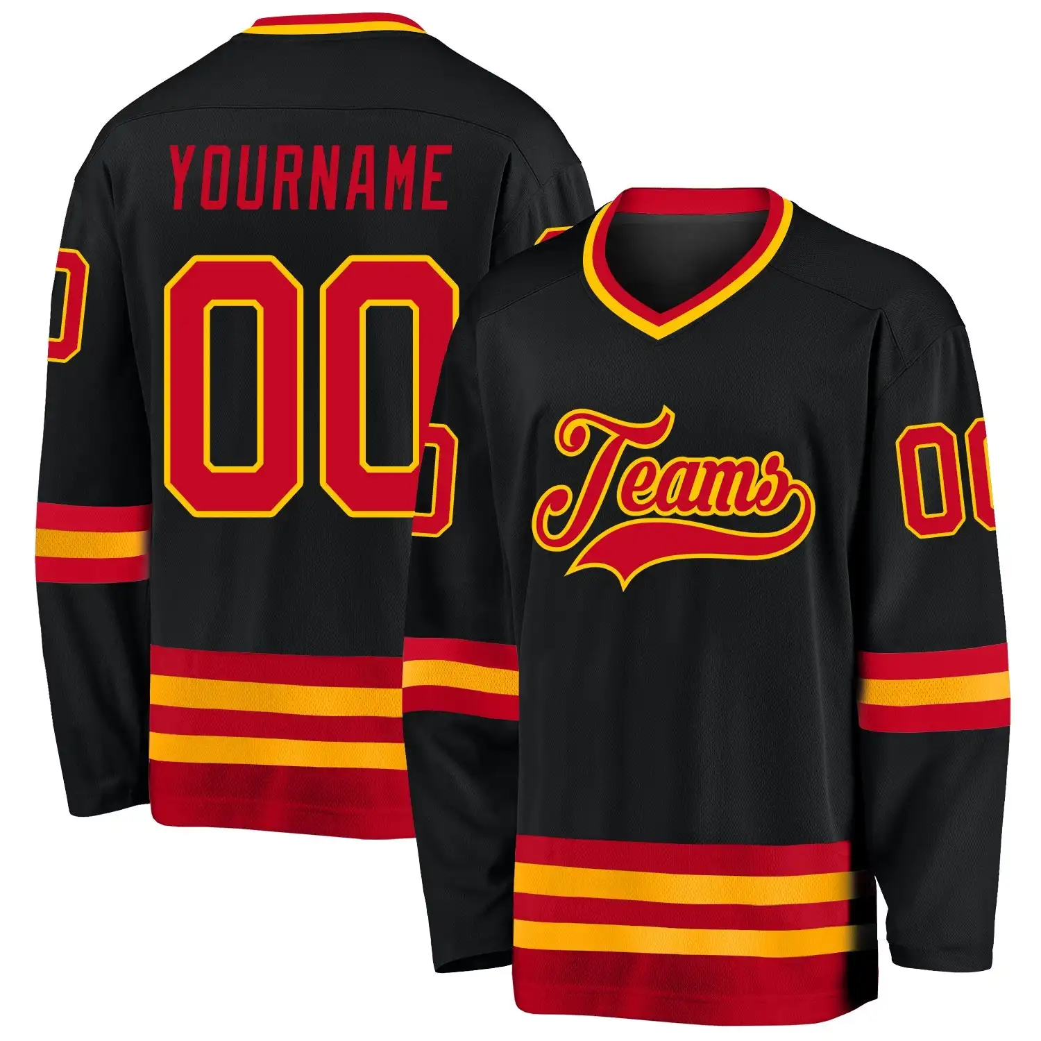 2023 hockey jerseys made in china Custom name logo with multiple selection styles hockey jersey