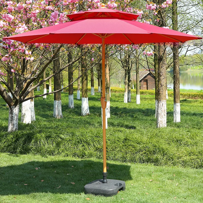 outdoor aluminum roma  parasol hanging waterproof cantilever garden restaurant commercial patio umbrella sun