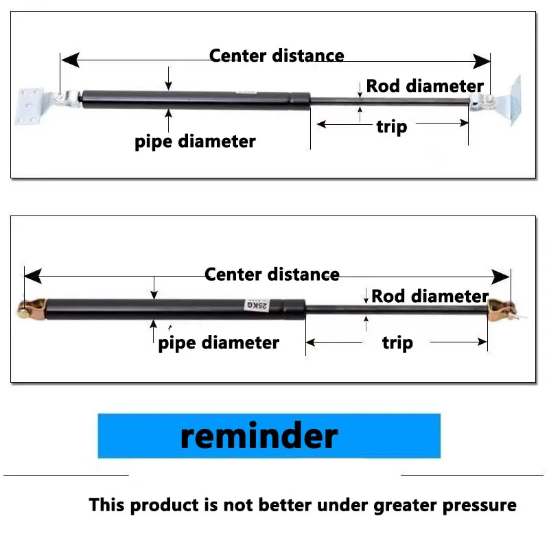 High quality gas spring Gas strut gas lift support for car