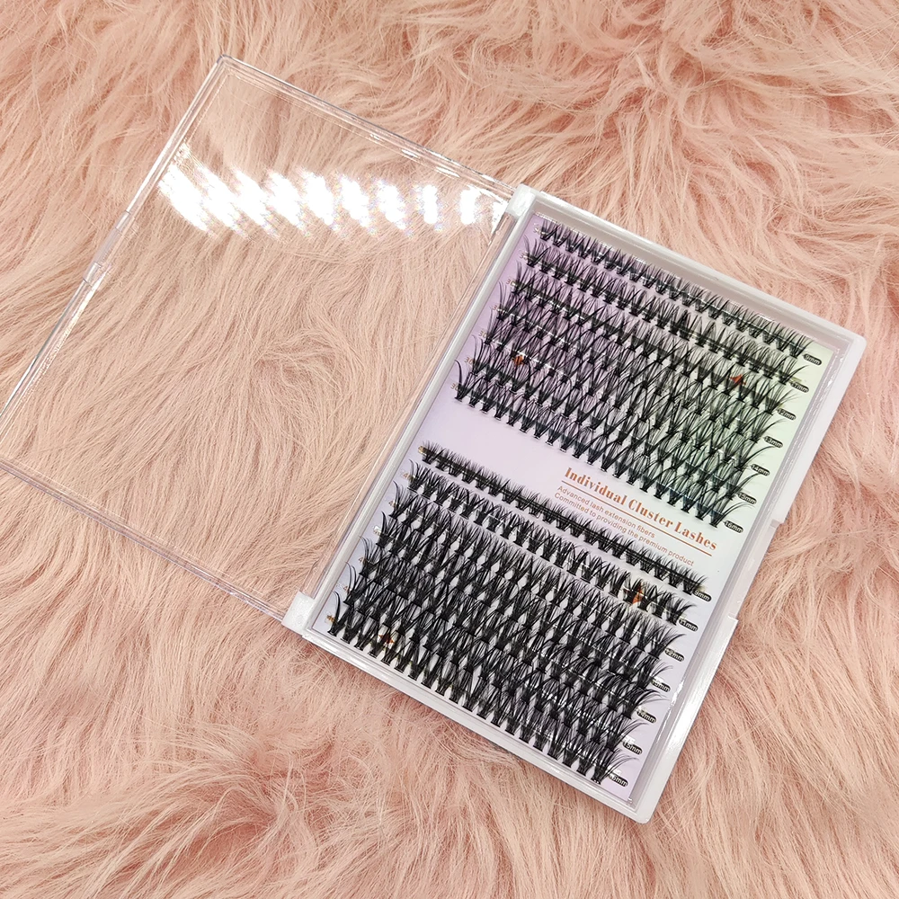 Lash DIY Segment Eyelash Extens DIY Cluster Lash Kit
