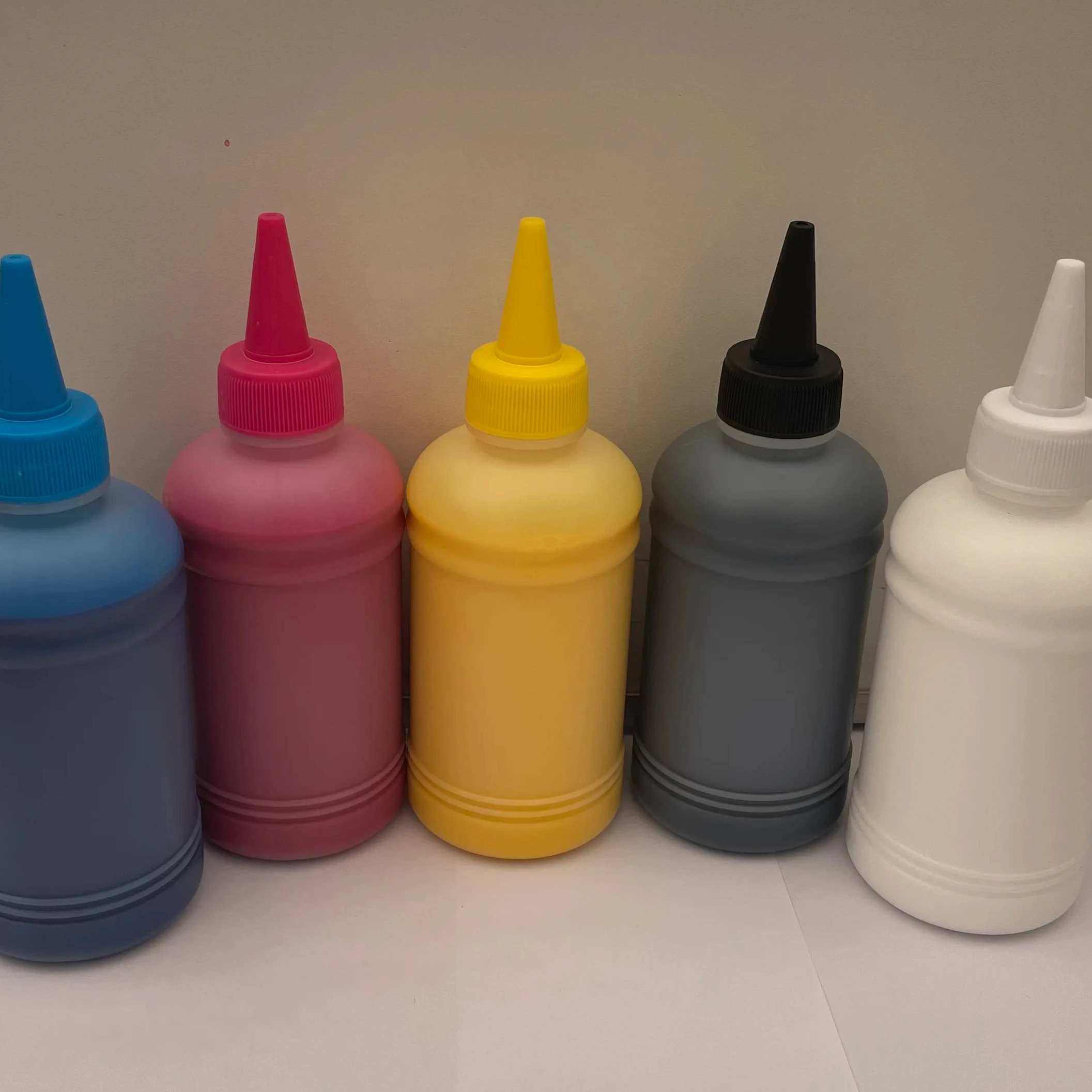 Promotional CMYK White vivid color high concentration white ink offset 1000ml heat transfer printing ink