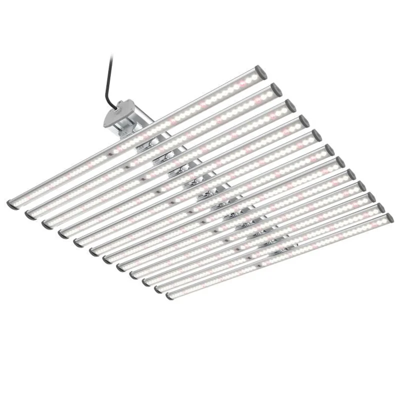 Led Grow Light duris  white with 660nm red 630W Folding Horticulture  Spydr 2p Commercial Plant Grow Lamp Bar Fixture