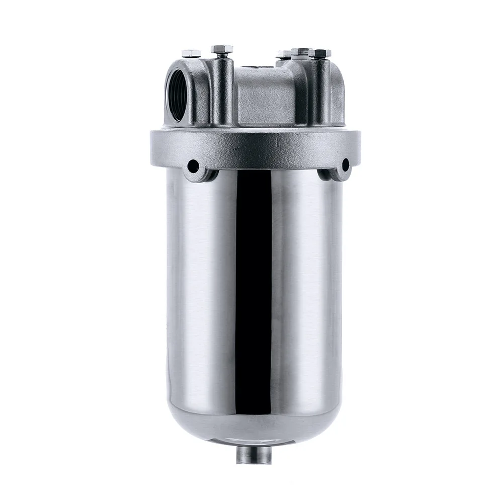 5 inch stainless steel housing water Pre filtration system water filter 40 microns SS mesh filter cartridge Pre filter