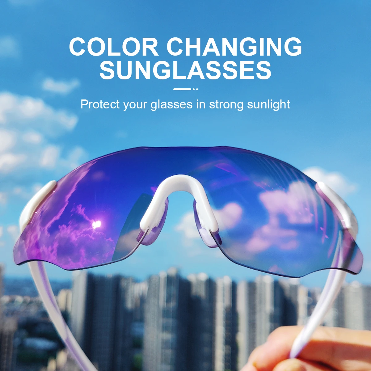 Cycling Video Recording Smart Glasses 1080p Outdoor Sport Sunglasses Eye Wear Picture Video Record Hd Camera Glasses With
