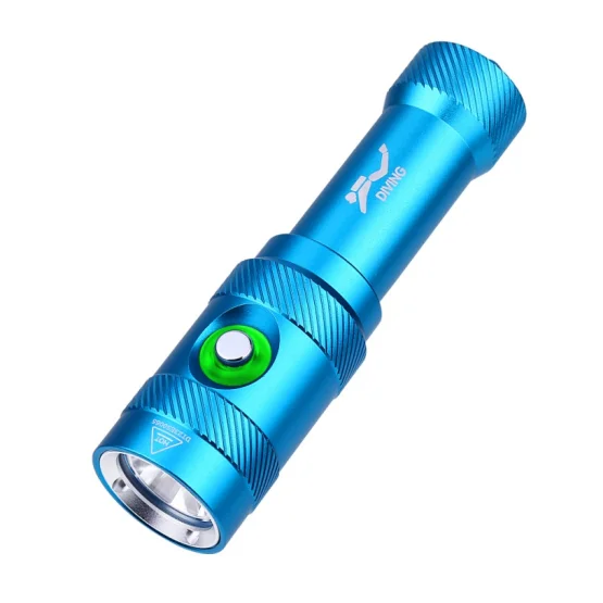 Hot Sale Rechargeable LED Underwater Dive Light Portable Photo Lighting Torch for Camping and Photography Diving Flashlight