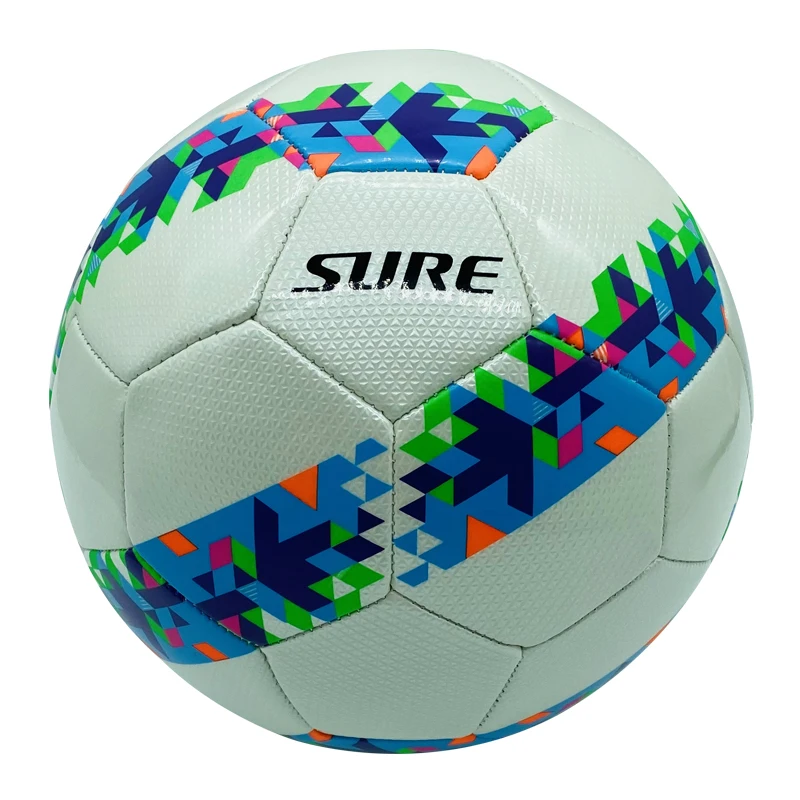 PU TPU PVC Football Custom Printed And Size Soccer Ball