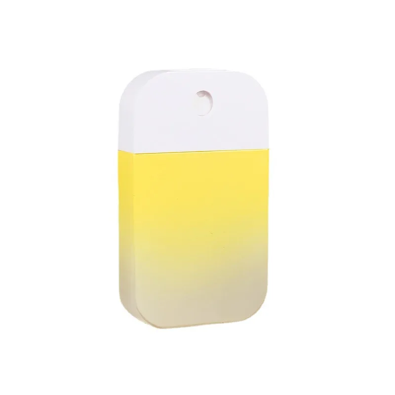 Wholesale 30ml 45ml 50ml empty plastic refillable alcohol credit card mist spray bottle private label for hand sanitizer