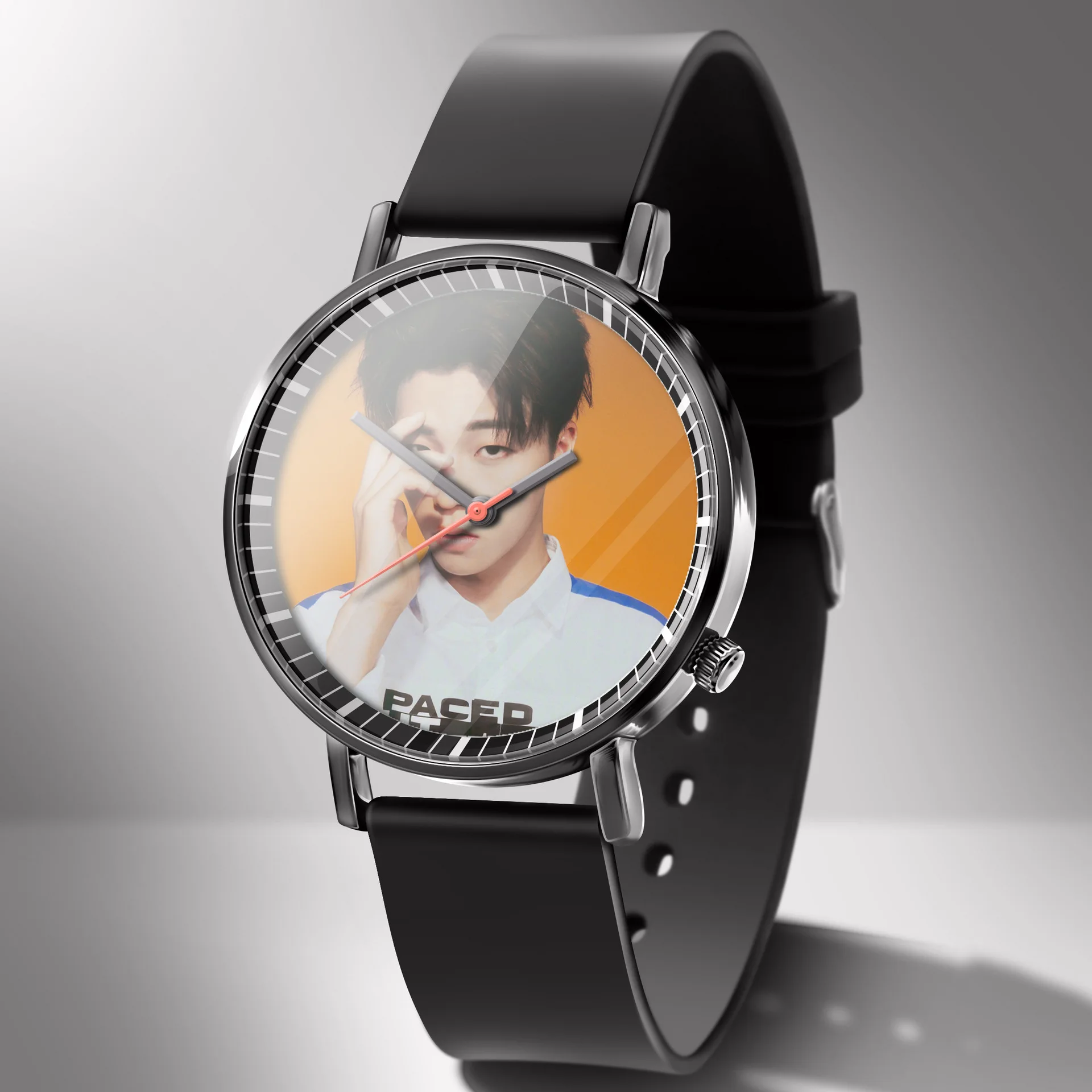 Design Your Way Personalized Picture Dial watch custom logo watch