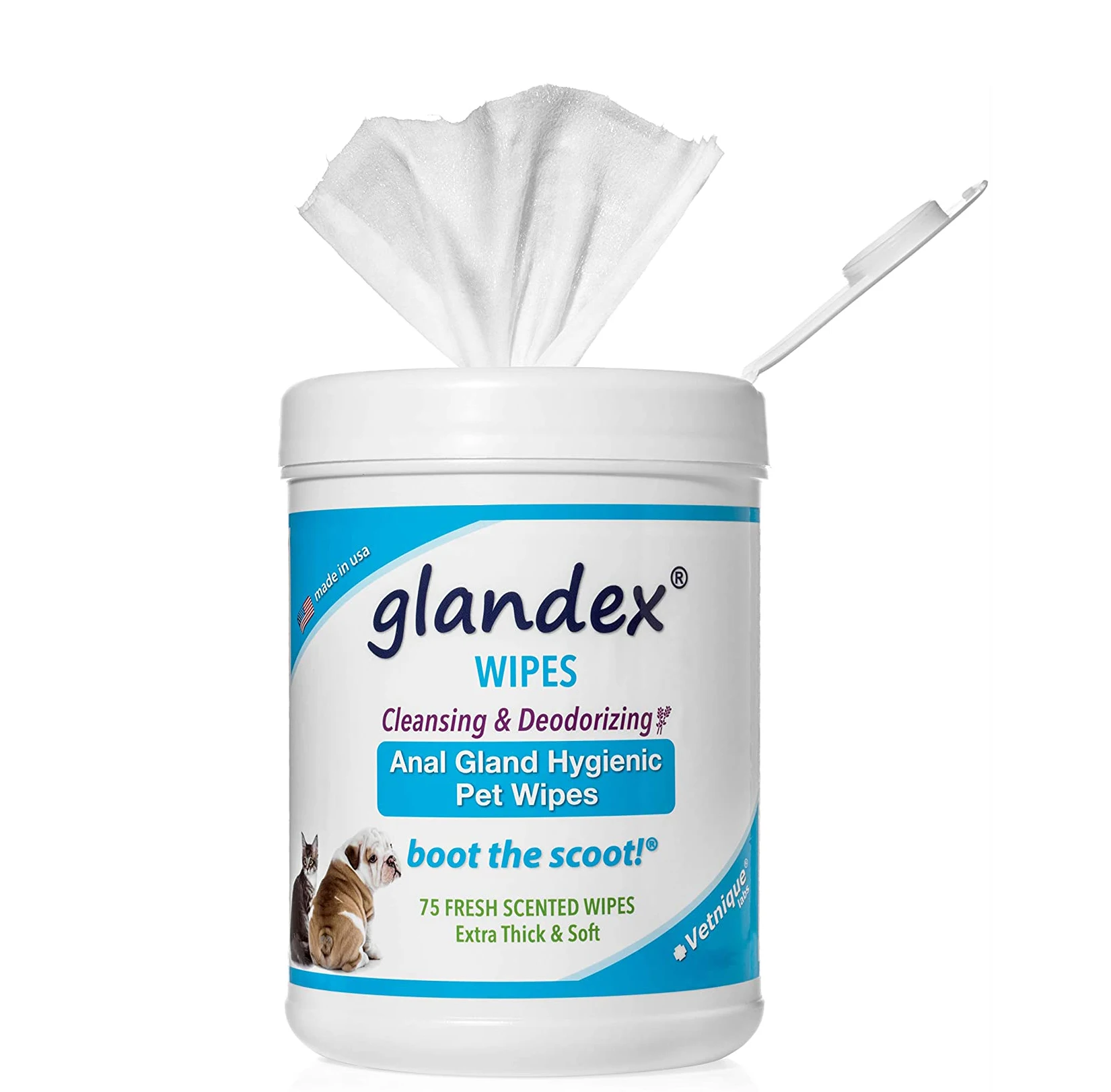 Custom Best Pet Grooming Wipes Tea Tree Oil Pet Wipes Individually Wrapped Pet Wipes