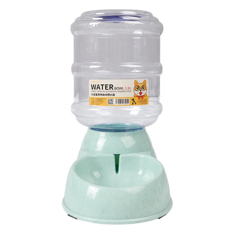 Large-capacity pet water fountain automatic dog cat feeder non-slip utensils