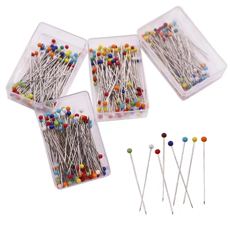 Hot selling garment accessories assort knitting needle 0.6x32mm Steel dressmaker pin