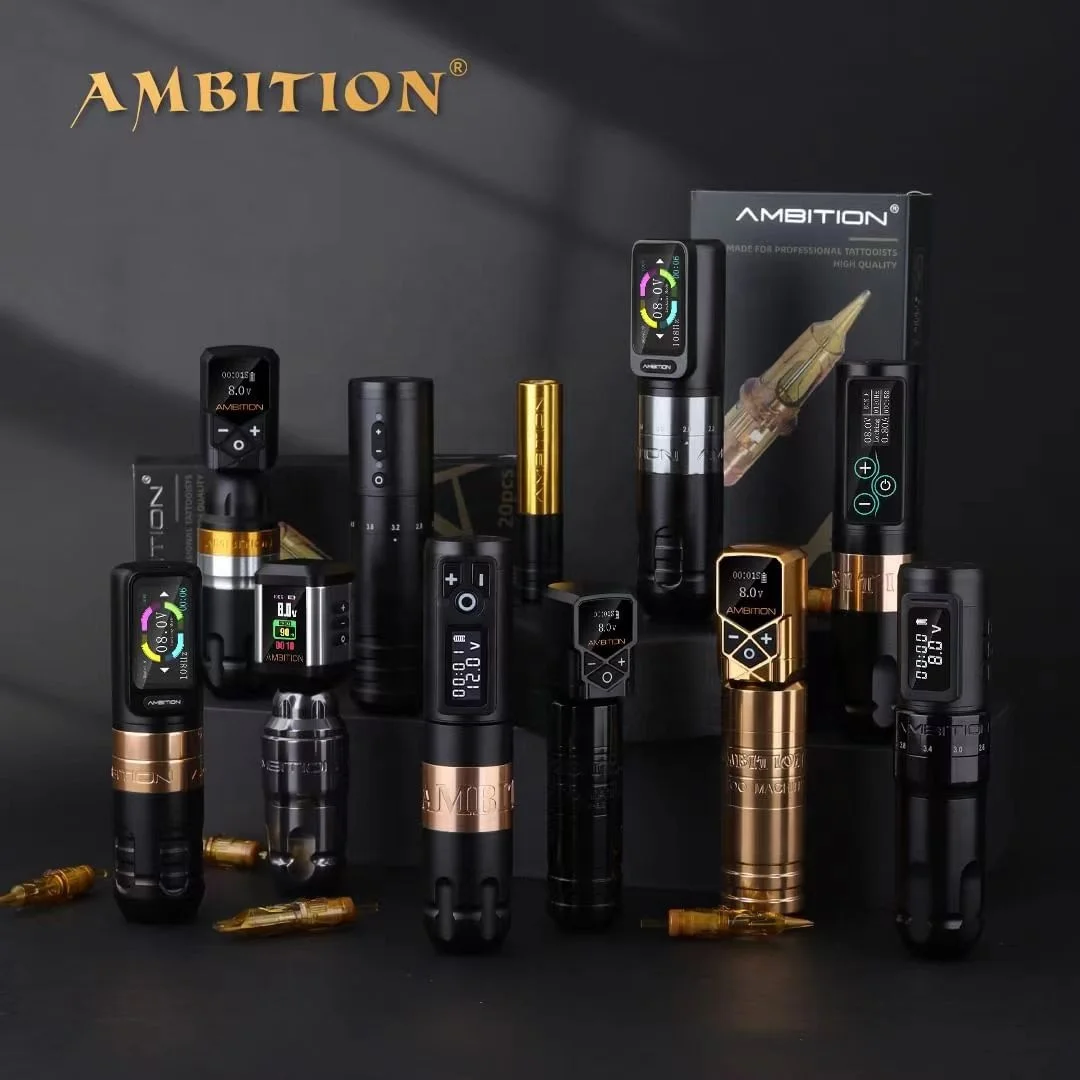 Профессиональный беспроводной поворотный пистолет для татуажа