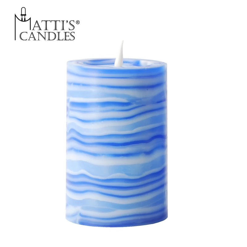 New hot products on the market battery powered flameless led pillar candle acrylic led candle