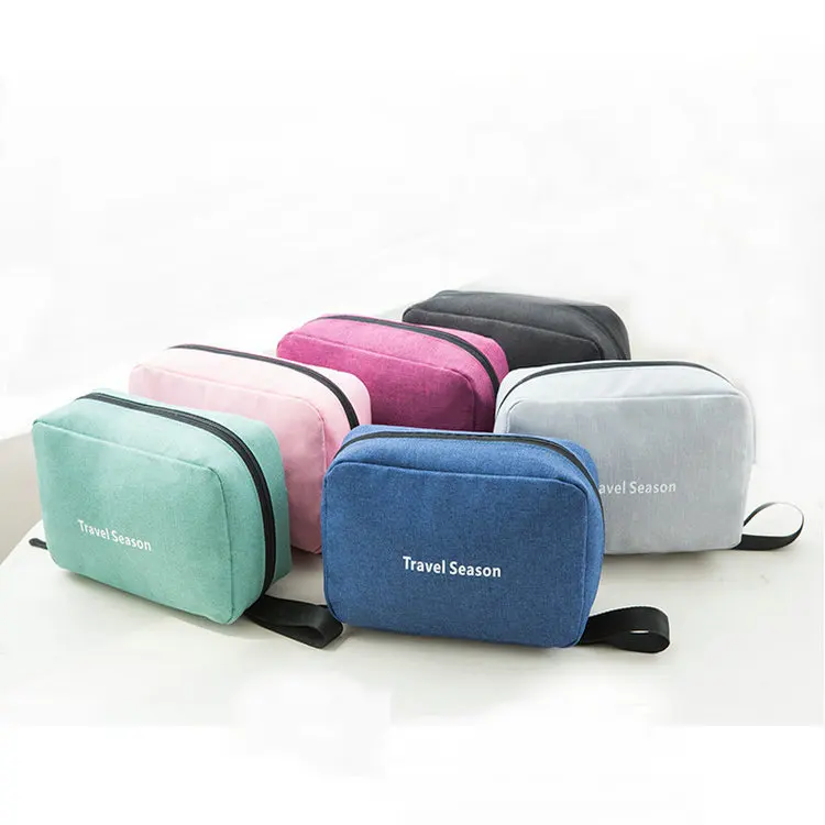 Colorful  Makeup bag custom neoprene waterproof wholesale travel  bag beauty zipper bag