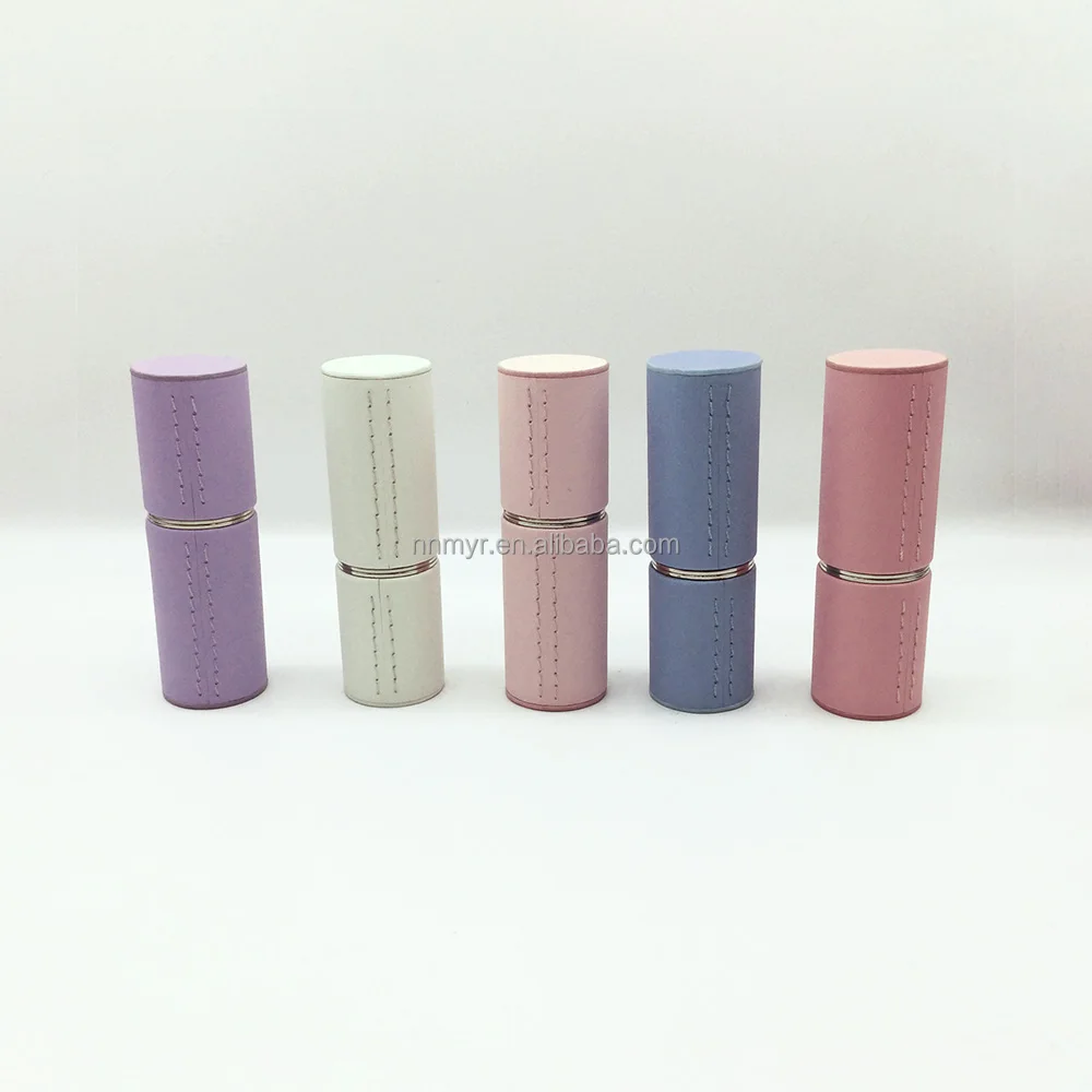 New customized magnetic PU leather lipstick tube, customized gift packaging box, independent logistics. Come and get a quote now