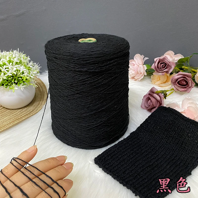 Wholesale Customization Natural Fiber Yarn 55% Hemp 45% Cotton 30S Flax Cotton Blended Yarn for Weaving Knitting