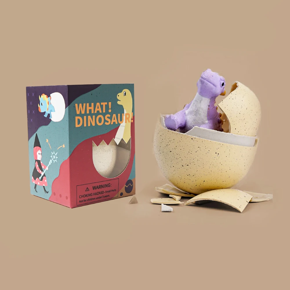 Wholesale kid toy educational manufacturer 2021 Children educ toy Water Growing Hatching Toys Egg Dinosaur