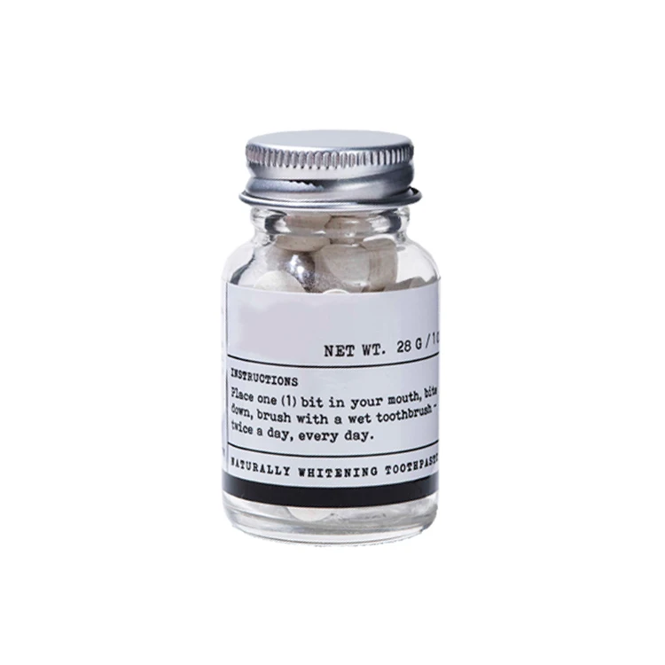 Hot Products Customized Logo Packing Mint Toothpaste Tablets Muti-flavored Toothpaste Tablets For Home School Hotel