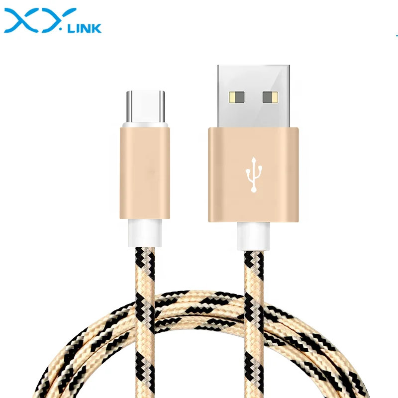Быстрая зарядка 6FT 2 м USB кабель с нейлоновой оплеткой USB-C зарядный кабель для синхронизации данных USB кабель для передачи данных с разъемом типа C