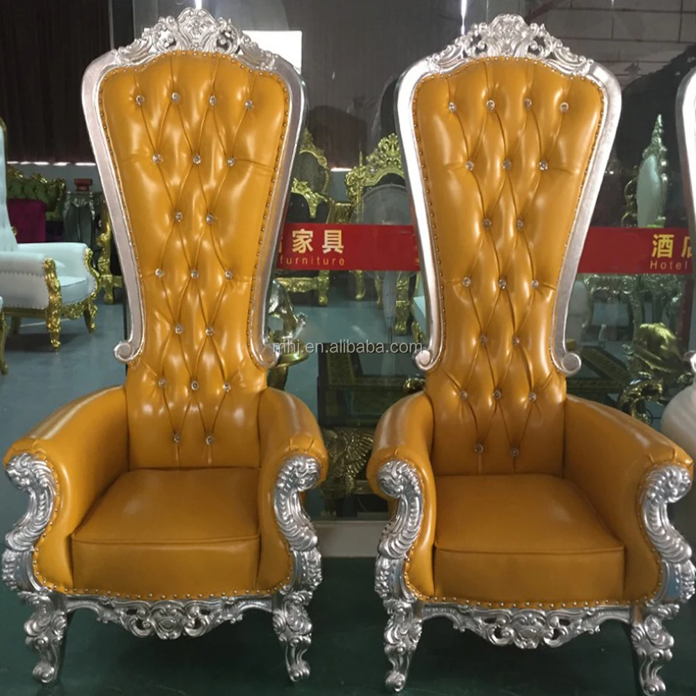 royal king and queen throne chair luxury wooden throne chairs for wedding