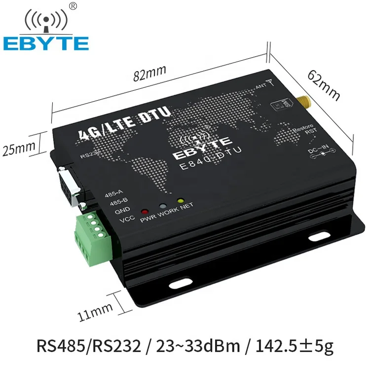 Ebyte gsm приемник данных atm pos промышленный din-рейку rs232 rs485 до 4g 3g gprs ip модем Поддержка tcp modbus