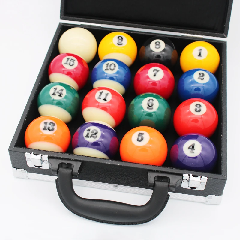 Cheap Price PU Leather Billiard Pool Ball Set Carry Case Box For Sale