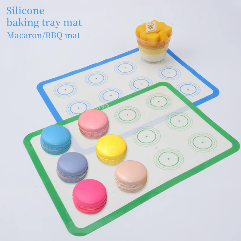 New Reposteria Silicone Baking Pastry Mat With Measurement Non-Slip Silicon For Dough Rolling Mat Non-Slip silicone baking mat