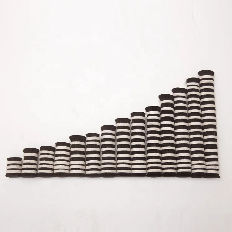 Natural Organic Quality Dyed Horse Tail Black Mane Hair Extension