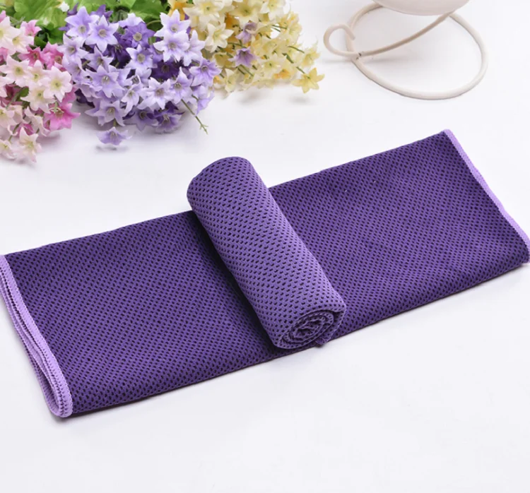 Полотенце из микрофибры с мгновенным охлаждением и логотипом на