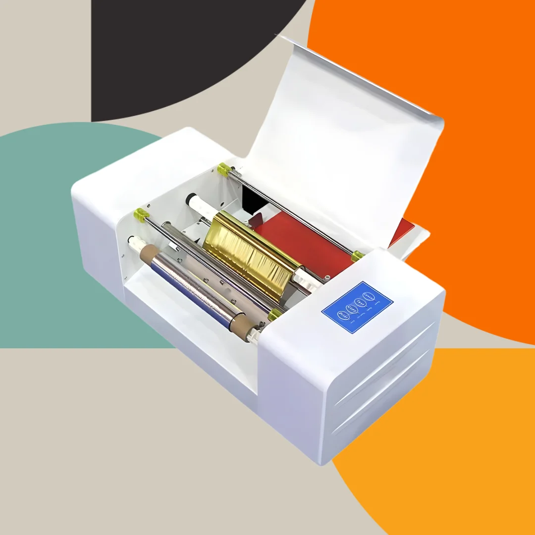Automatic Digital Foil Printing Machine Ribbons Ribbon Thermal Printer Digital Foil Printer for Paper