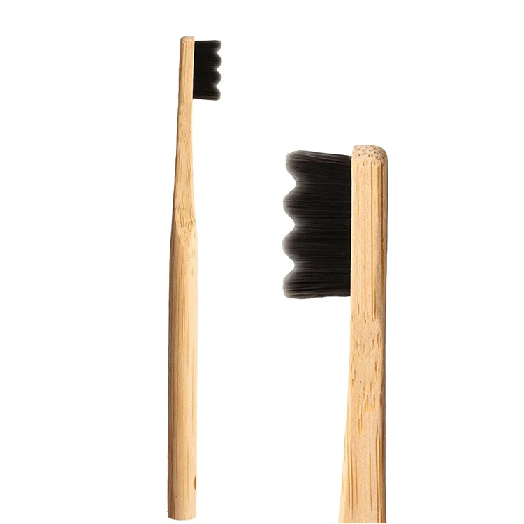 Biodegradable cheap supper soft nano bristles 20000 bristles bamboo toothbrush